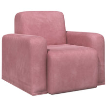 Fauteuil Roze fluweel