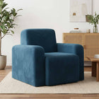 Fauteuil Blauw fluweel