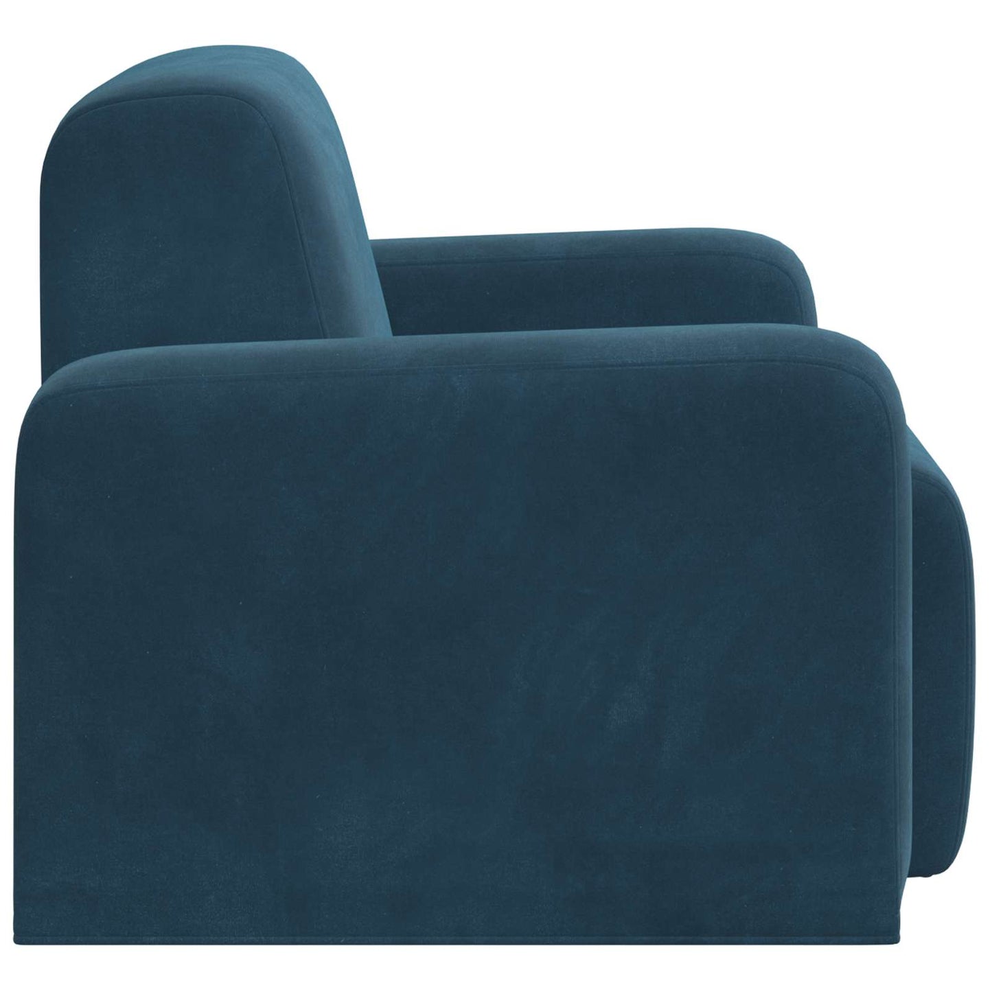 Fauteuil Blauw fluweel