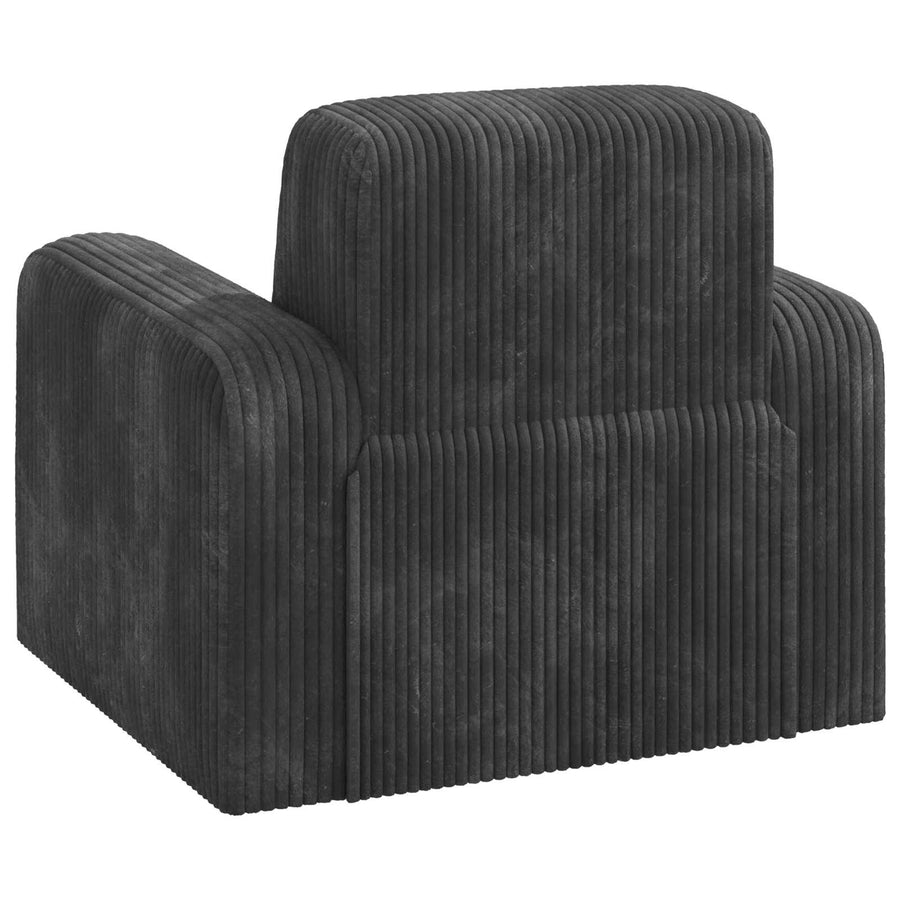 Fauteuil Donkergrijs corduroy