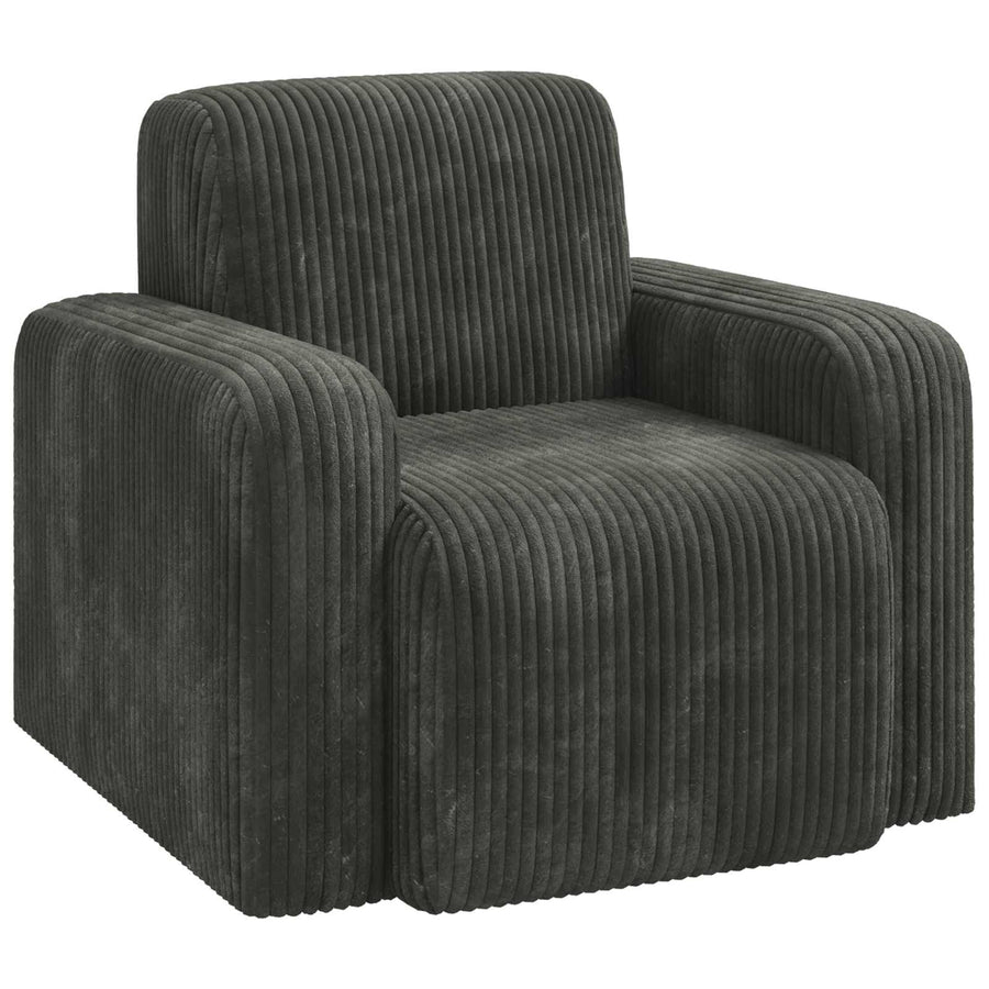Fauteuil Antraciet corduroy