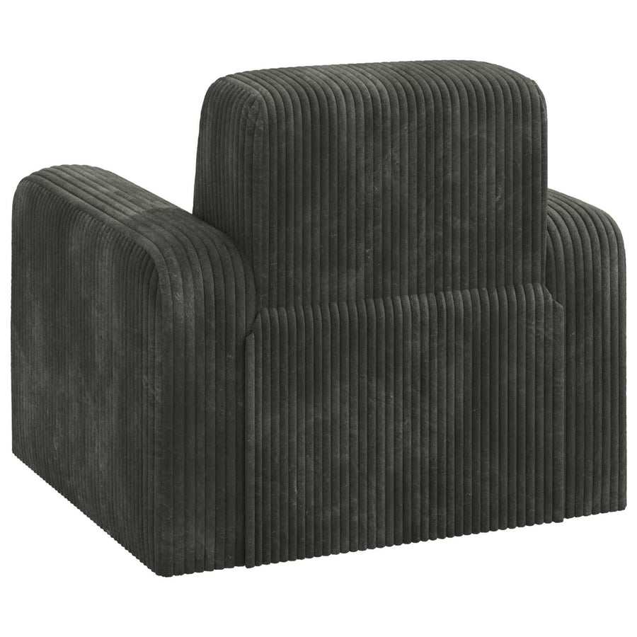 Fauteuil Antraciet corduroy