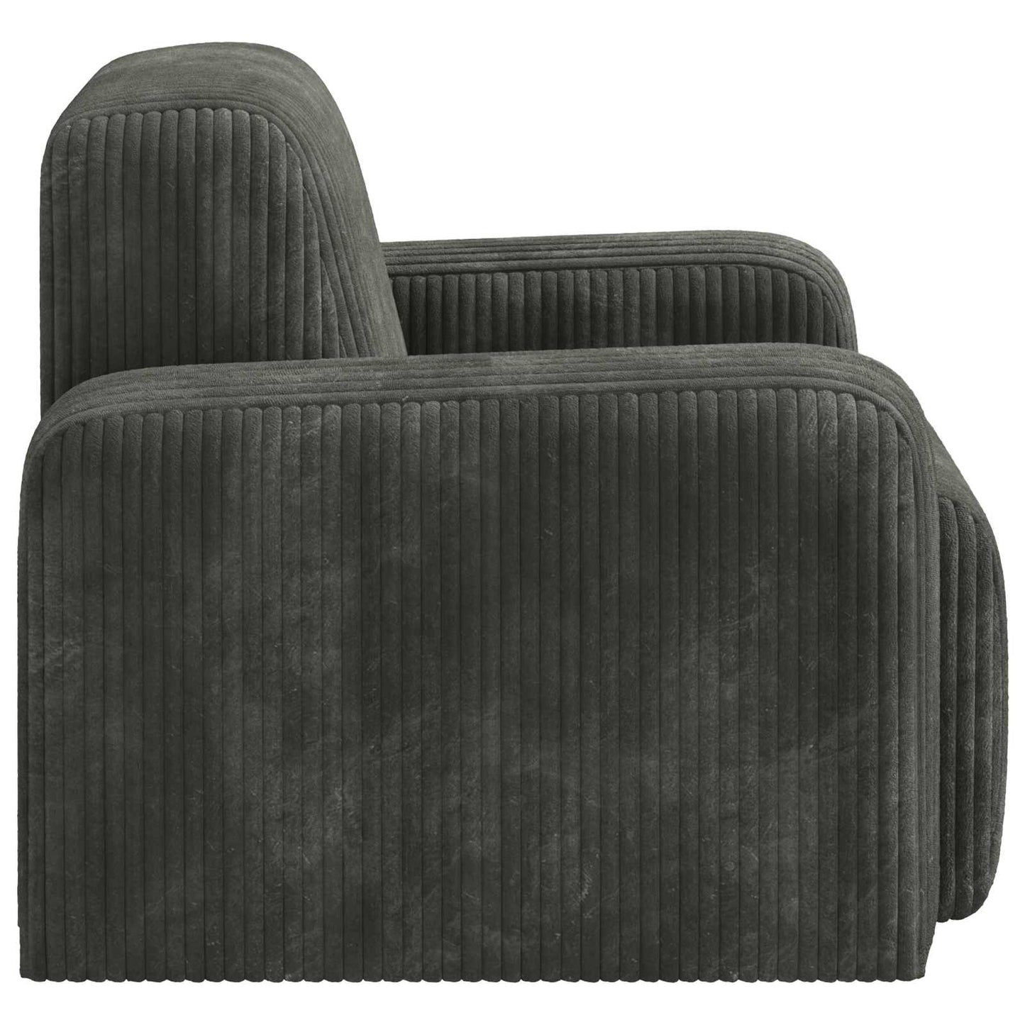 Fauteuil Antraciet corduroy
