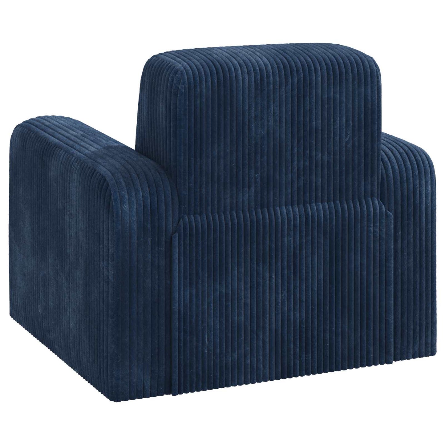 Fauteuil Marineblauw corduroy