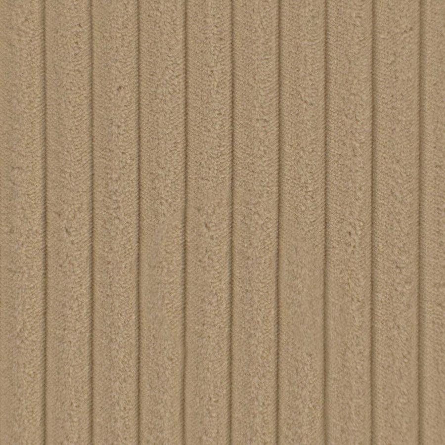 Fauteuil Taupe corduroy