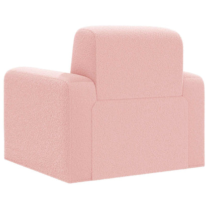 Fauteuil Roze Bouclé