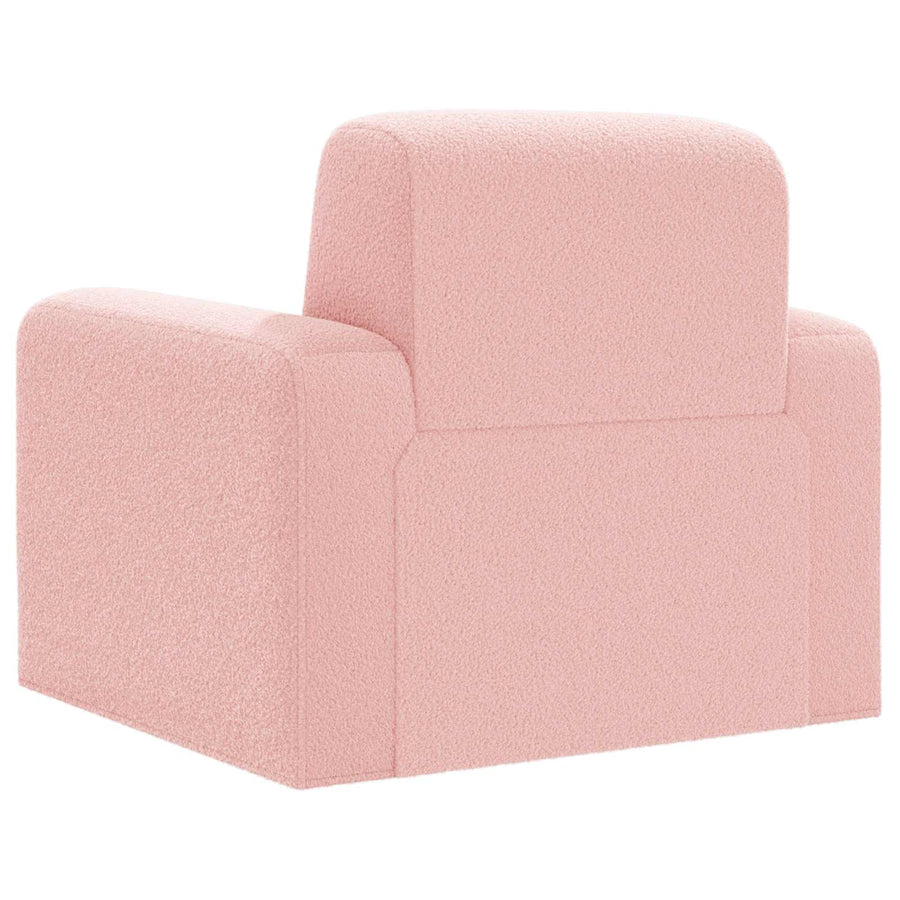 Fauteuil Roze Bouclé