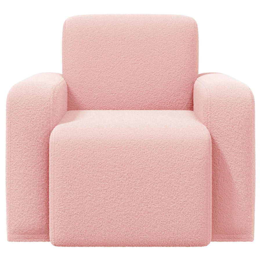 Fauteuil Roze Bouclé