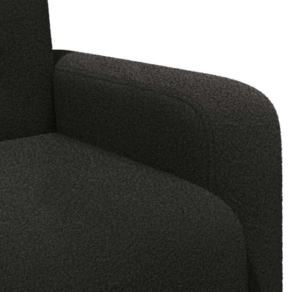Fauteuil Zwart Bouclé