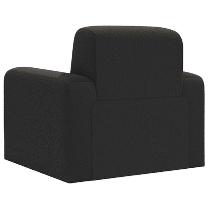 Fauteuil Zwart Bouclé