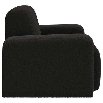 Fauteuil Zwart Bouclé
