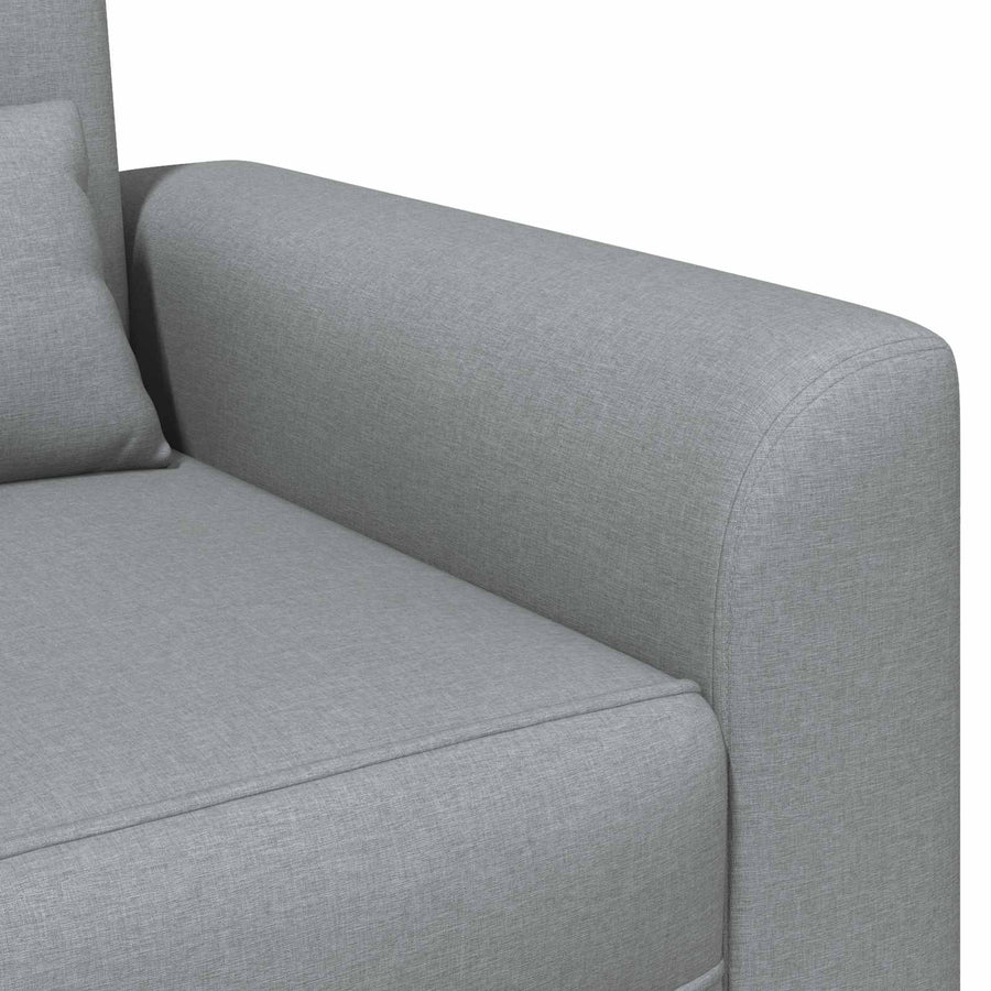 Fauteuil Lichtgrijs Stof