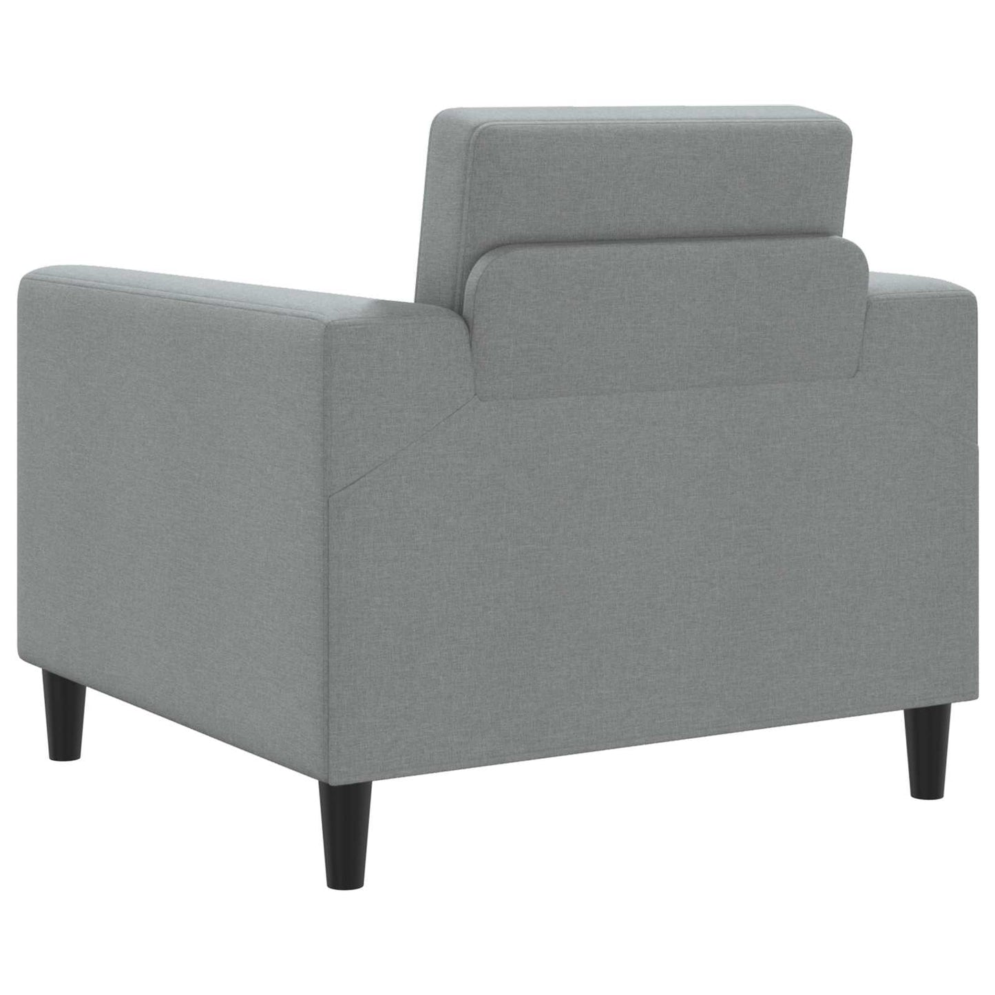 Fauteuil Lichtgrijs Stof