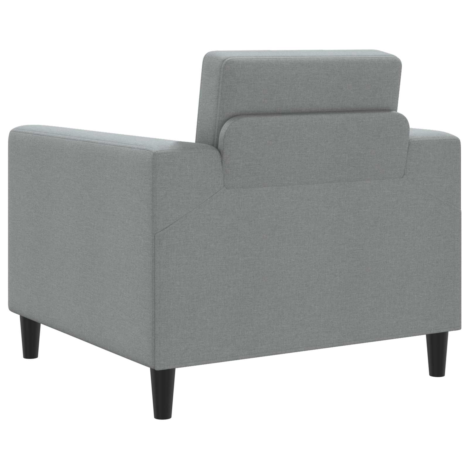 Fauteuil Lichtgrijs Stof