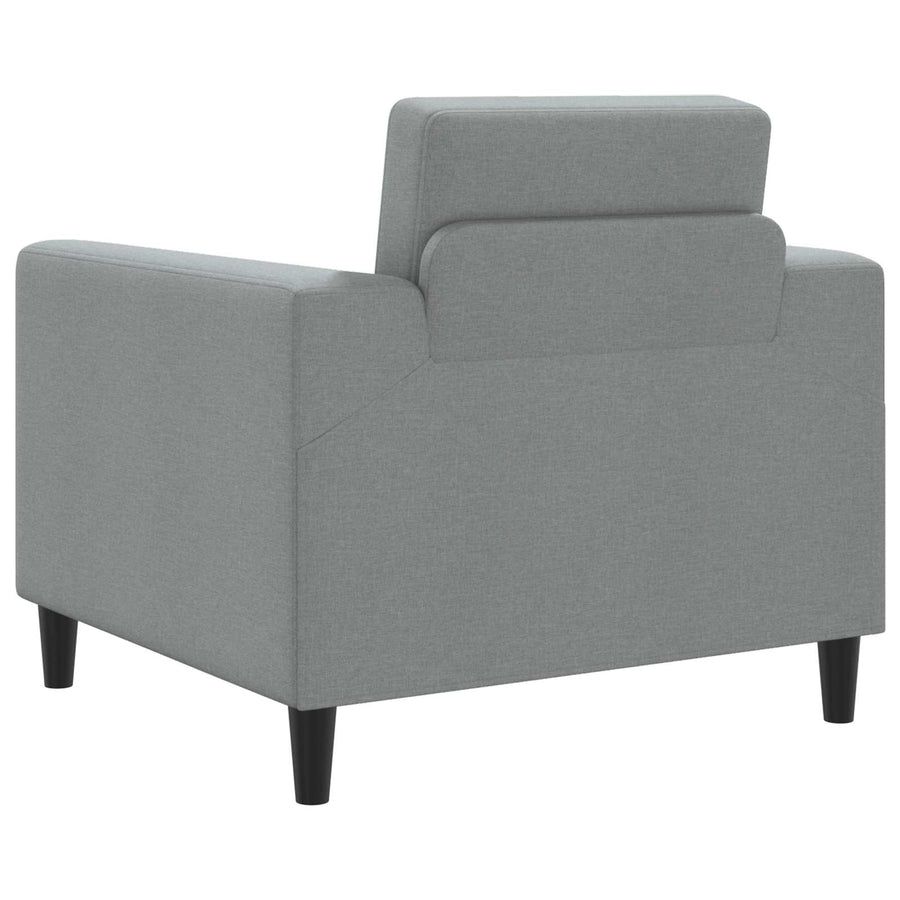 Fauteuil Lichtgrijs Stof