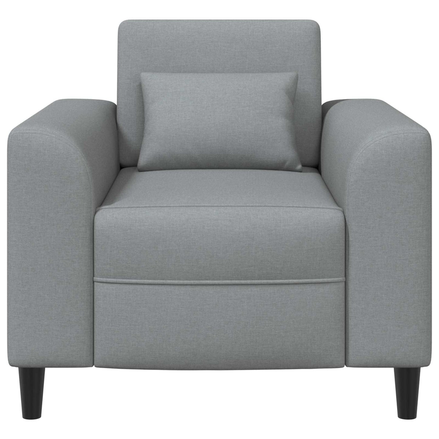 Fauteuil Lichtgrijs Stof