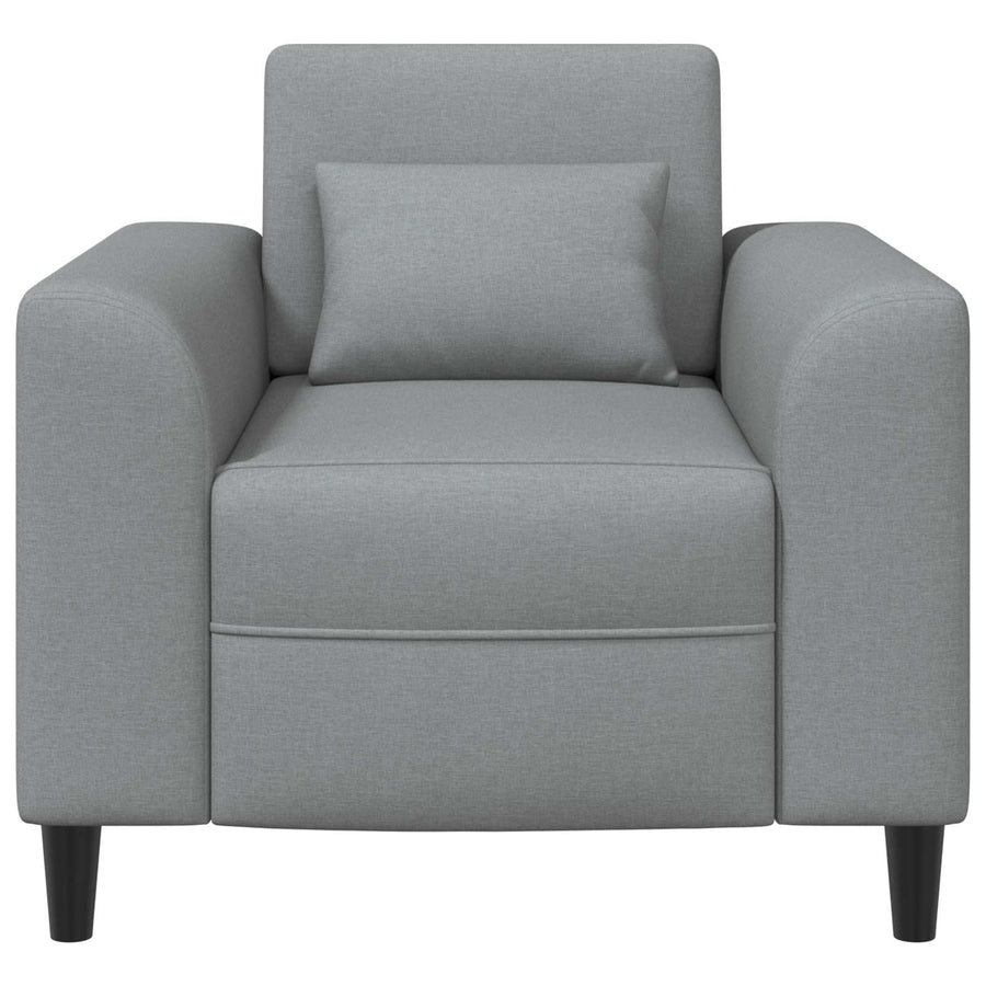 Fauteuil Lichtgrijs Stof