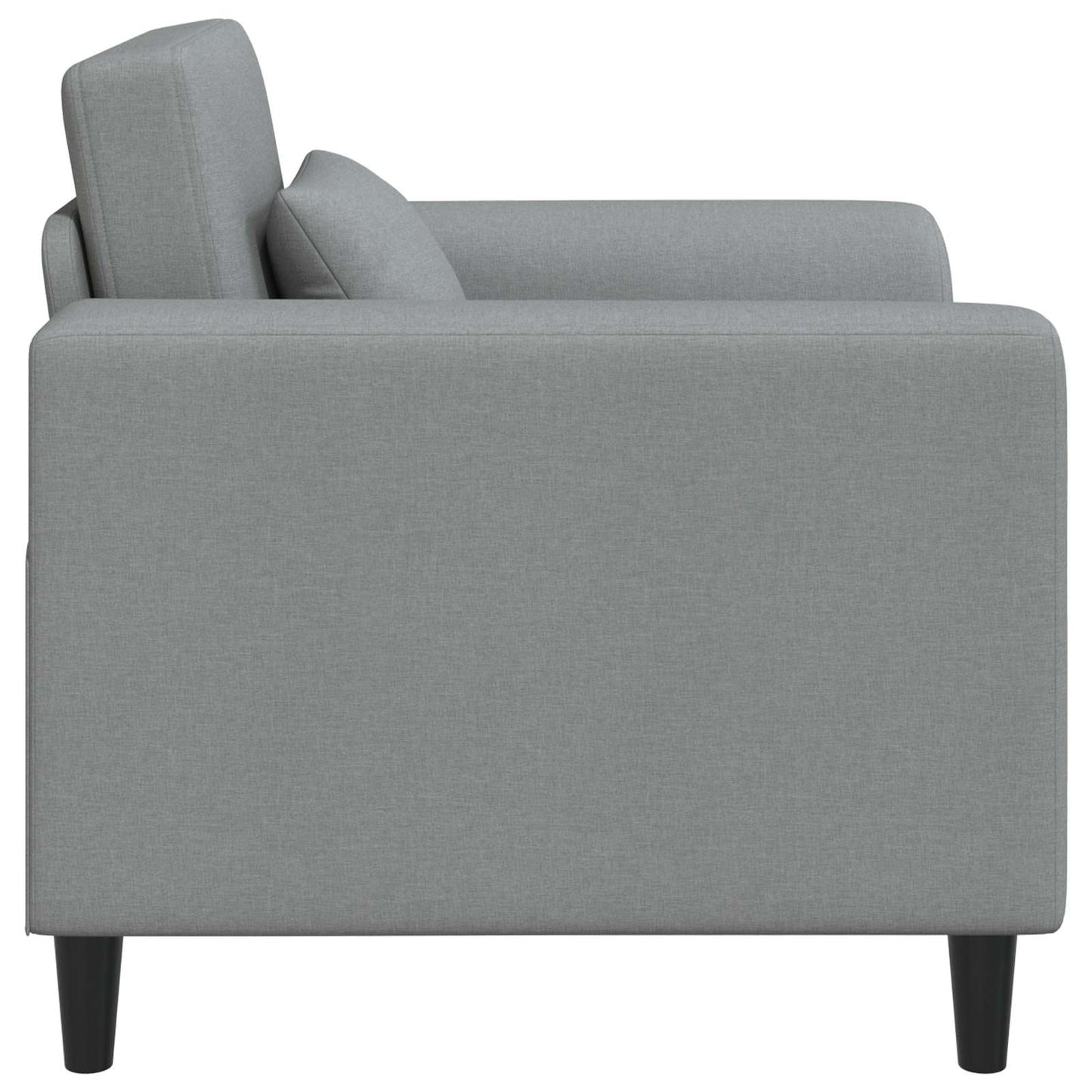 Fauteuil Lichtgrijs Stof