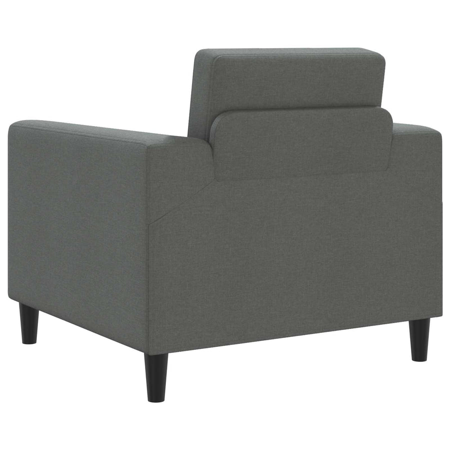 Fauteuil Donkergrijs Stof