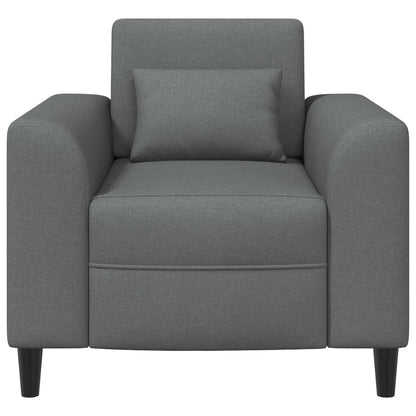 Fauteuil Donkergrijs Stof