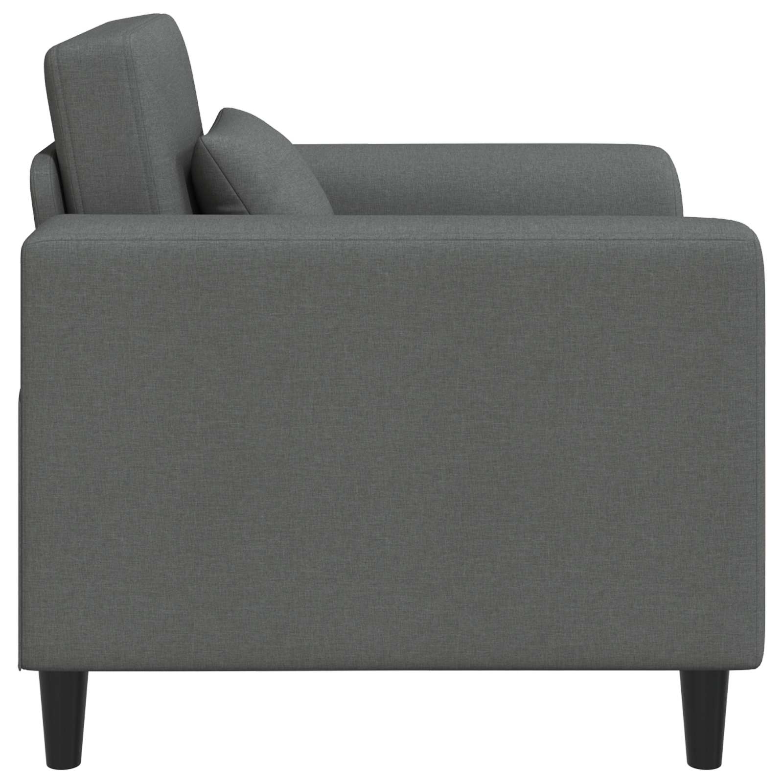 Fauteuil Donkergrijs Stof