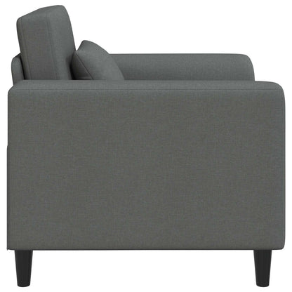 Fauteuil Donkergrijs Stof