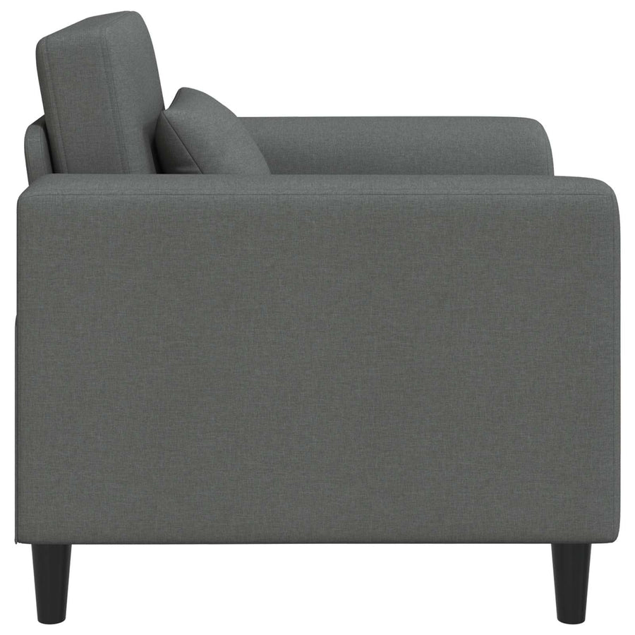 Fauteuil Donkergrijs Stof