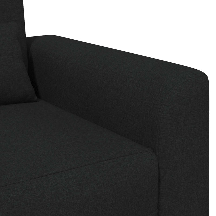 Fauteuil Zwart Stof