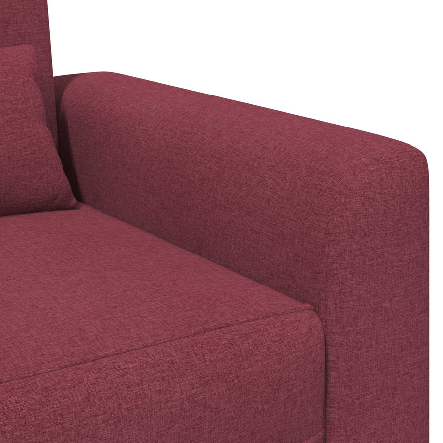 Fauteuil Wijnrood Stof