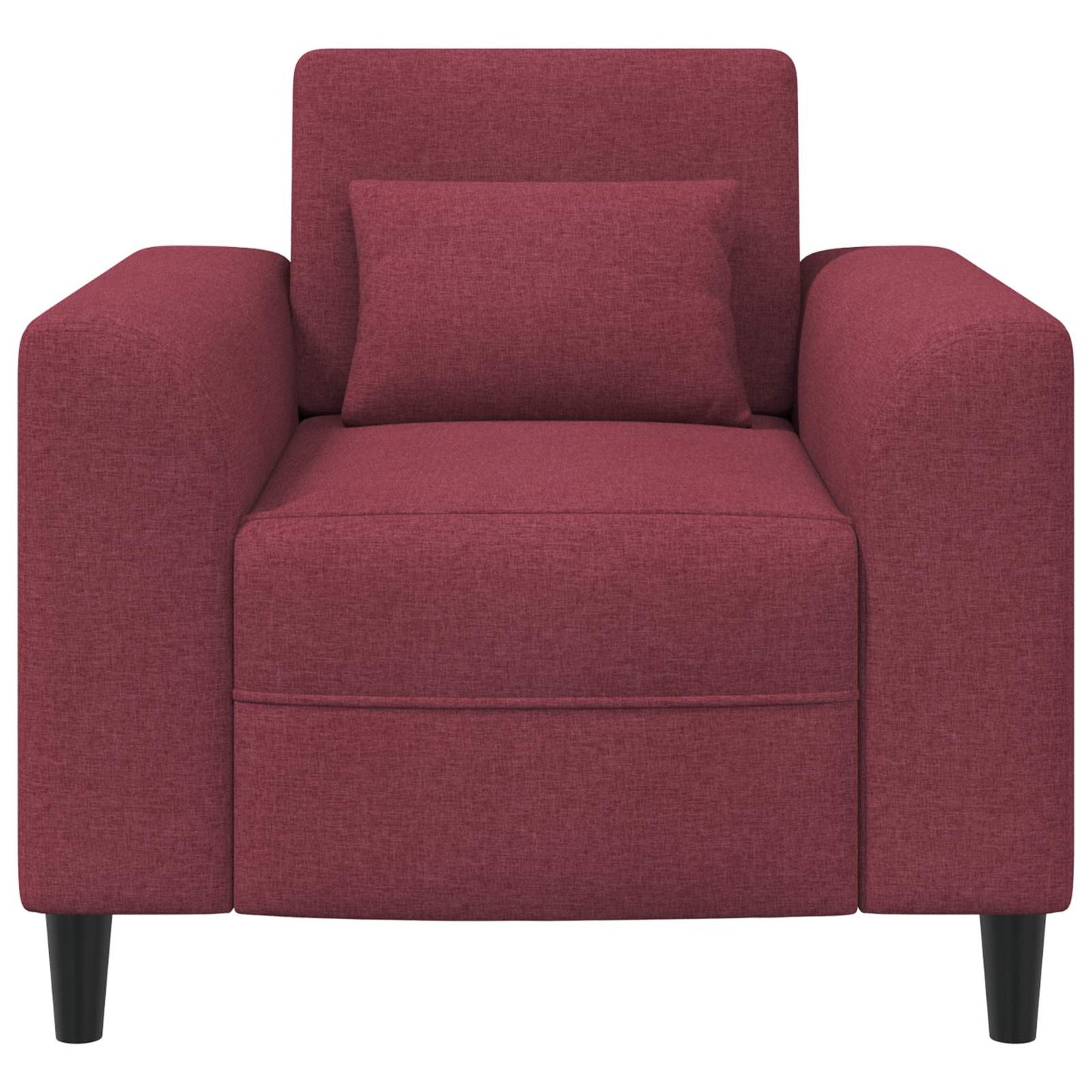 Fauteuil Wijnrood Stof