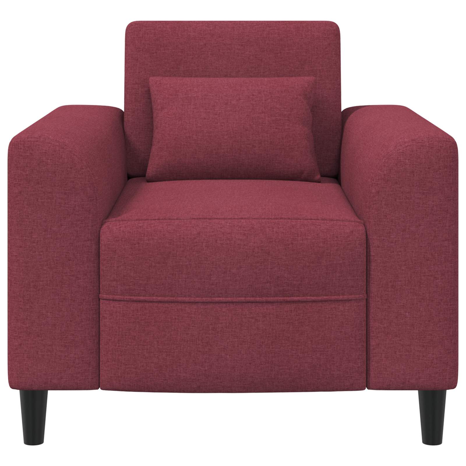 Fauteuil Wijnrood Stof