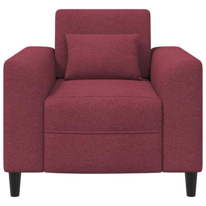 Fauteuil Wijnrood Stof