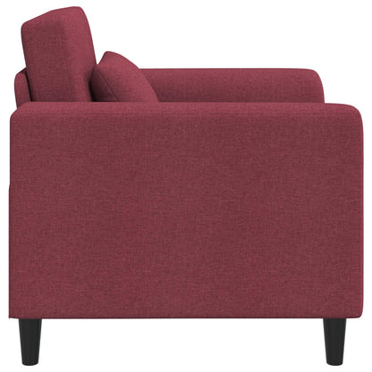 Fauteuil Wijnrood Stof