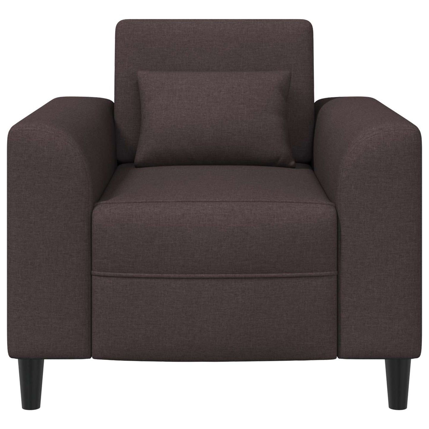 Fauteuil Donkerbruin Stof