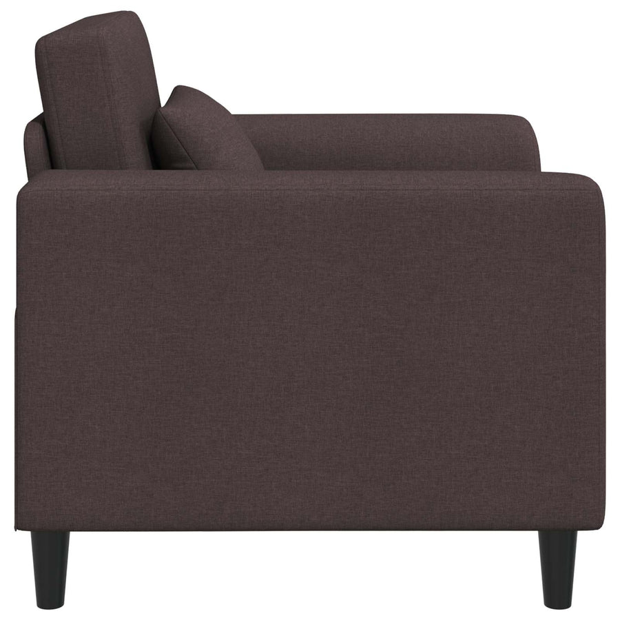 Fauteuil Donkerbruin Stof