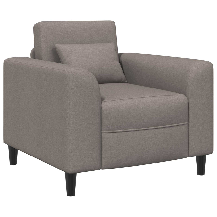 Fauteuil Taupe Stof