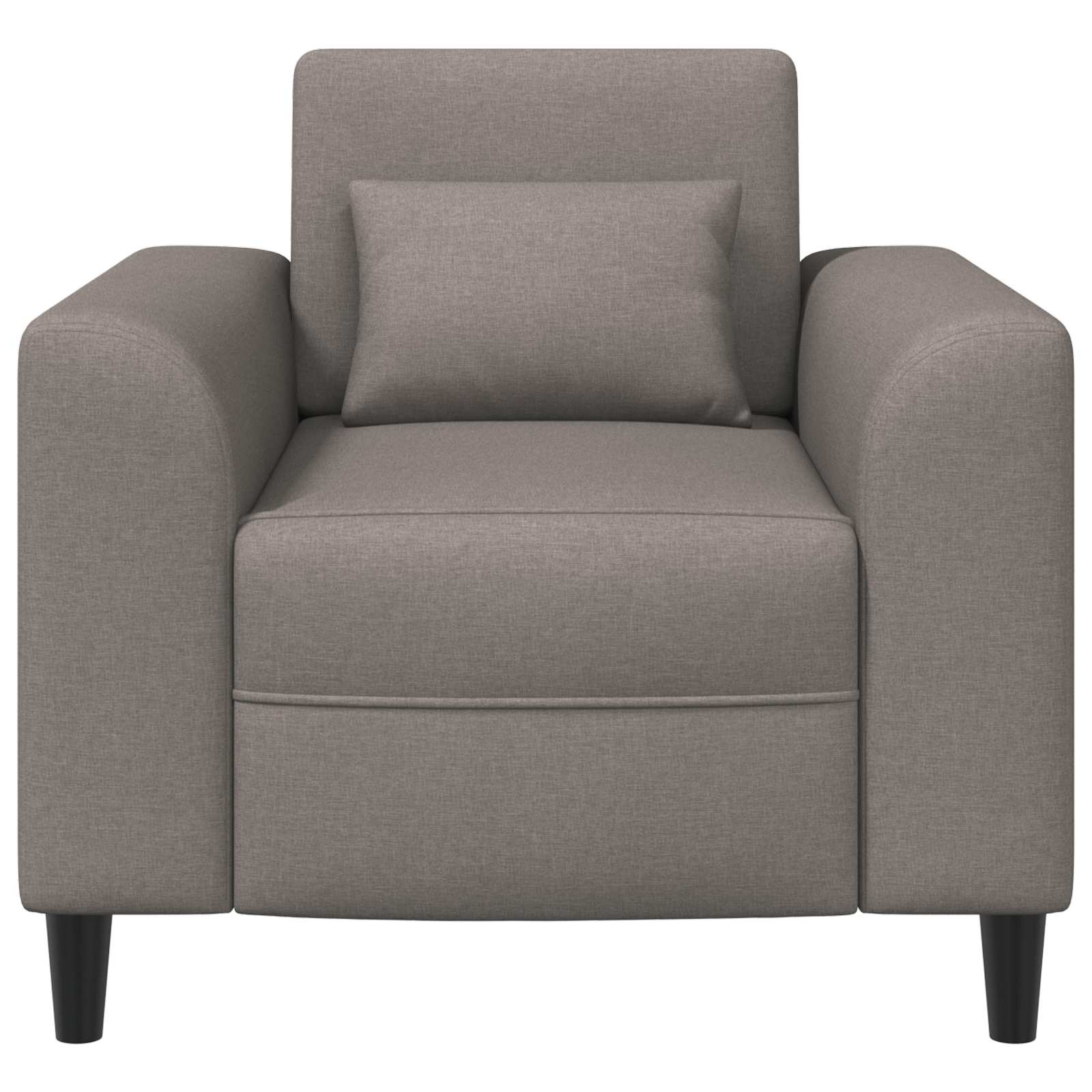 Fauteuil Taupe Stof