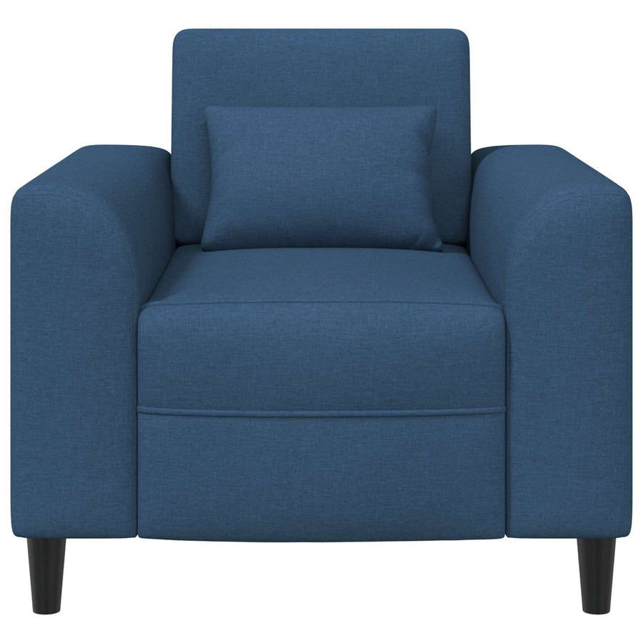 Fauteuil Blauw Stof