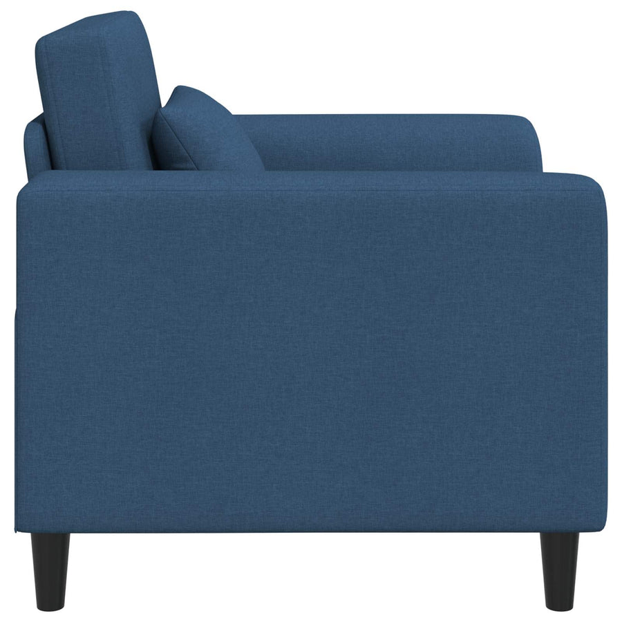 Fauteuil Blauw Stof