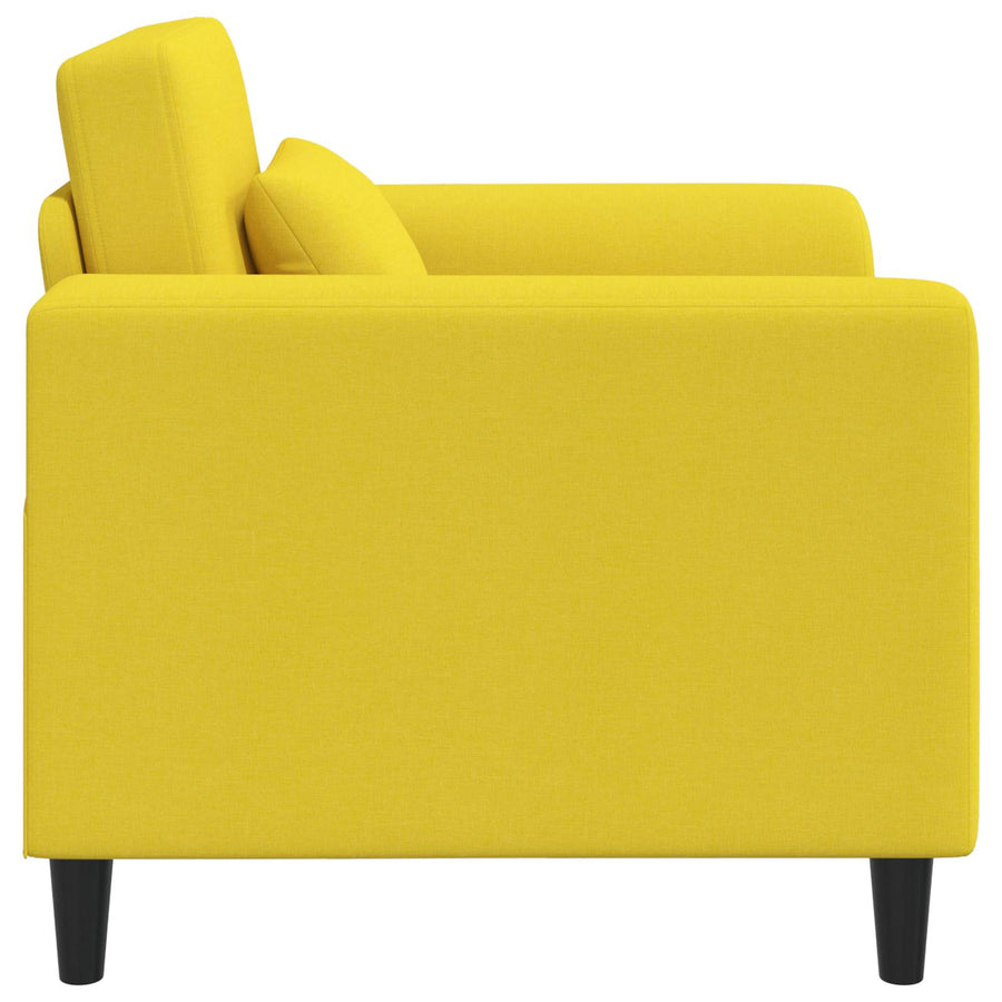 Fauteuil Lichtgeel Stof