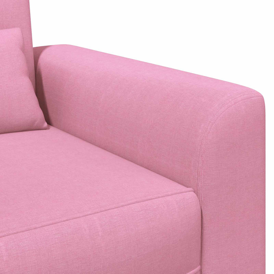 Fauteuil Roze Stof