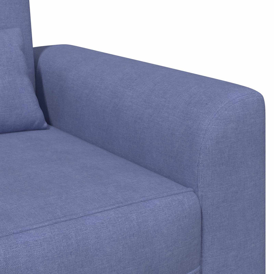 Fauteuil Jeans Blauw Stof