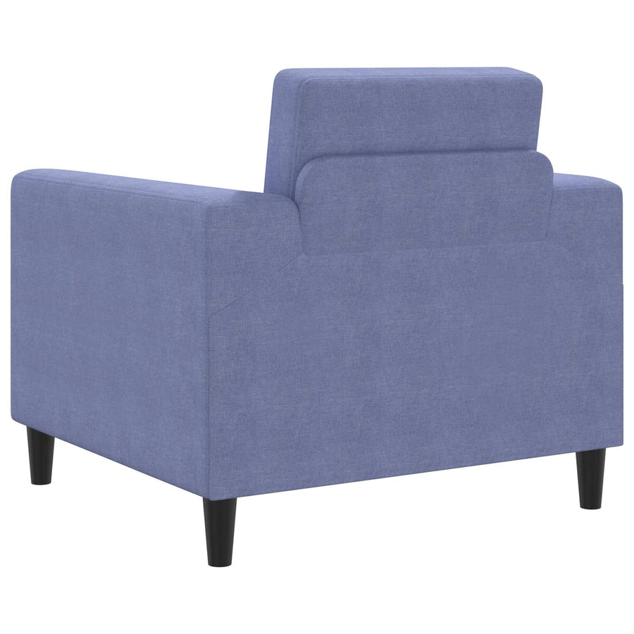 Fauteuil Jeans Blauw Stof