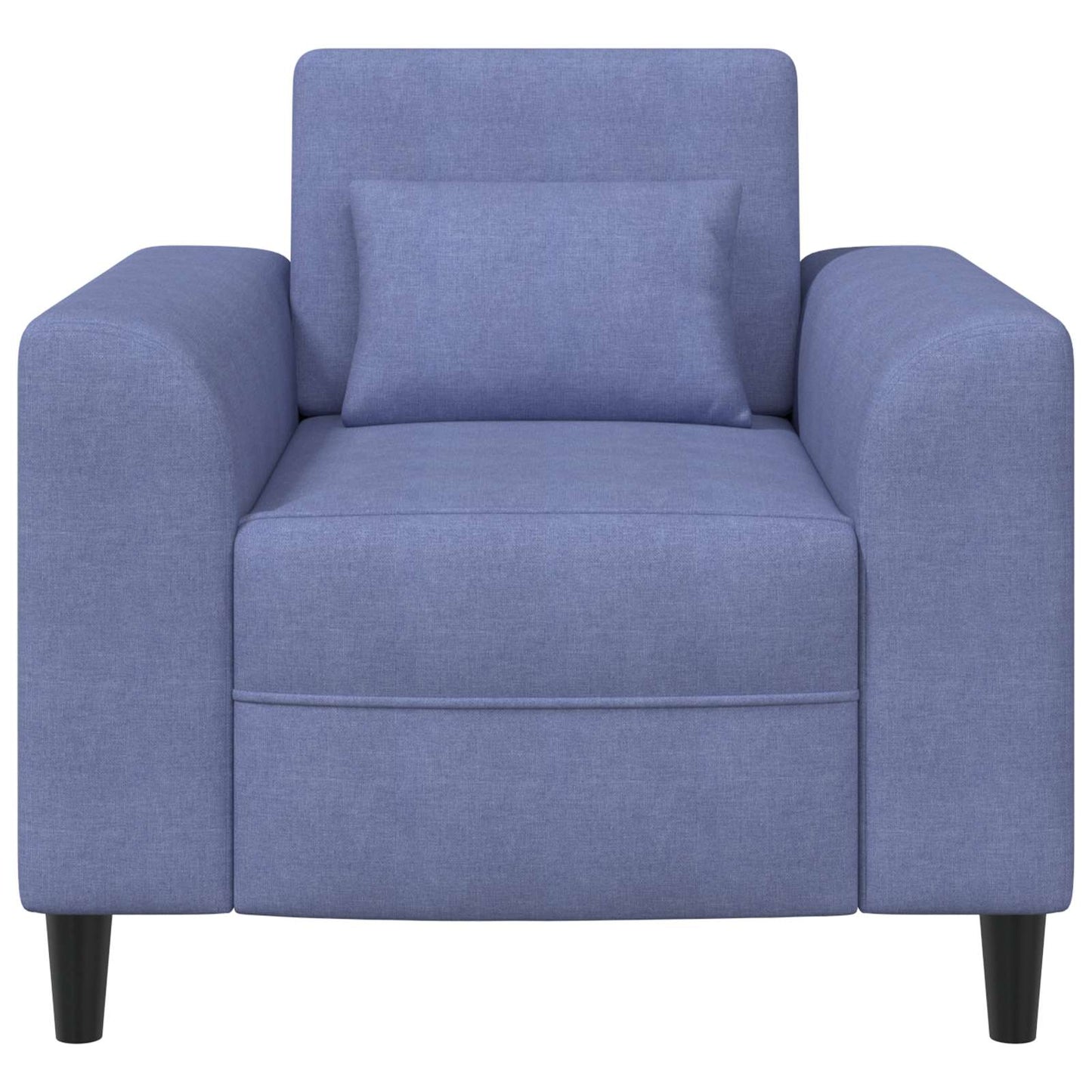 Fauteuil Jeans Blauw Stof