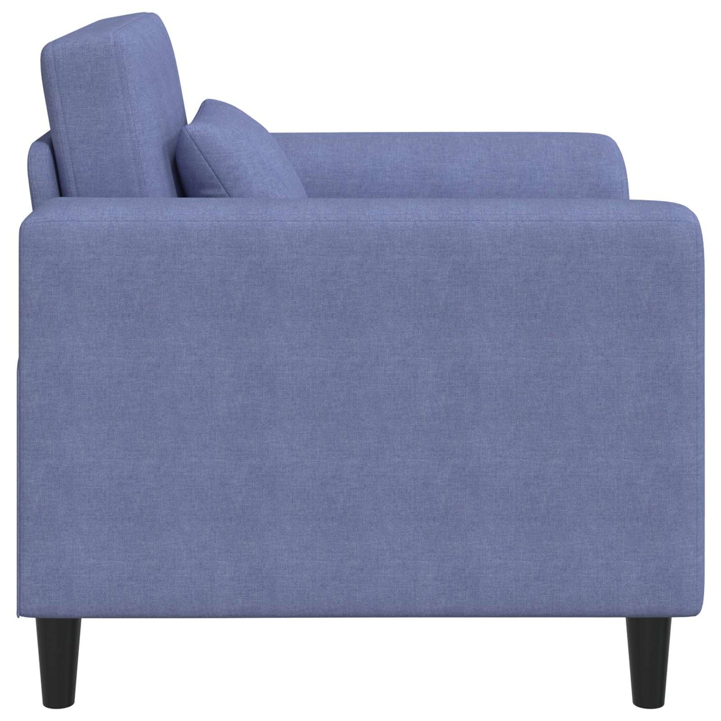 Fauteuil Jeans Blauw Stof