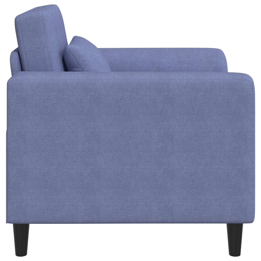 Fauteuil Jeans Blauw Stof