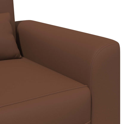 Fauteuil Bruin Kunstleer