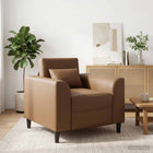 Fauteuil Cappuccino Kunstleer