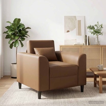 Fauteuil Cappuccino Kunstleer