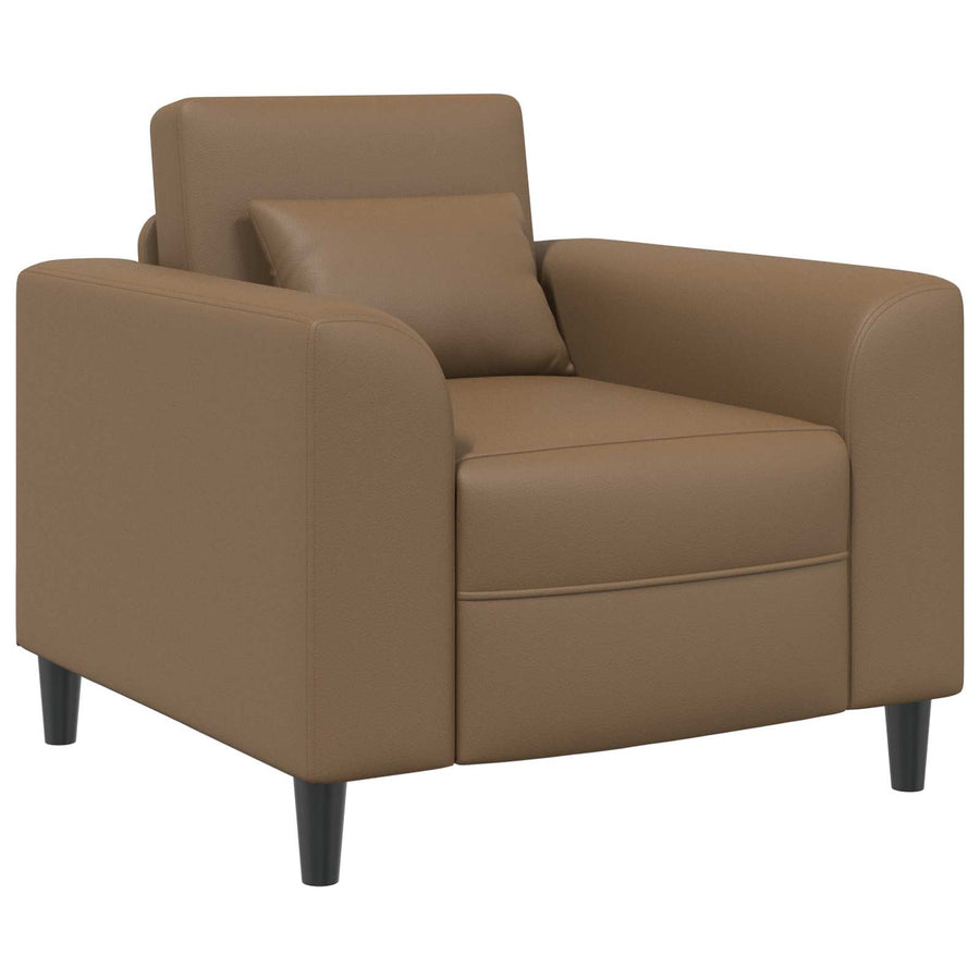 Fauteuil Cappuccino Kunstleer